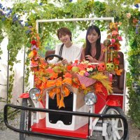 京成バラ園、秋の