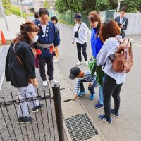 街中の傷みチェック　「ちばレポ」体験教室　宅建協会千葉支部
