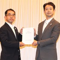 競争力強化　防災へ提言　千葉県経済協、熊谷知事に要望書