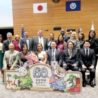 ６年ぶり訪問「庁舎に感銘」　市川の米姉妹都市一行
