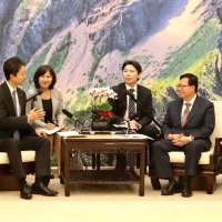 輸入規制の撤廃要望　鄭行政院副院長と会談　【熊谷知事訪台】