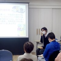 松戸向陽高生徒が高齢者に防犯教室