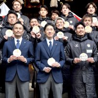 運も味方に優勝祈願　姉埼神社参拝　ジェフ千葉