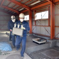 高濃度ＰＣＢ廃棄物を処分　千葉県、鴨川で行政代執行　不法投棄されたものか