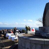 蒸気船ハーマン号の犠牲者悼む　戊辰戦争、勝浦沖で１５５年前に沈没　地区住民らで救助の歴史