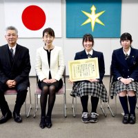 木更津東高に最優秀賞　魅力ある県立学校づくり大賞　小中学生とファッションショー