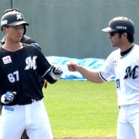 振れてる茶谷、２安打２打点　第２クール打ち上げ　石垣島キャンプ　千葉ロッテ