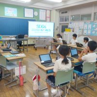 ＳＤＧｓの記事で交流　横芝光町立日吉小学校　【ＮＩＥ報告　千葉県内実践校の取り組み】