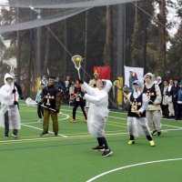 ラクロスで国際交流　上海チームと試合　佐倉