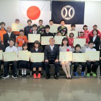 全国大会での活躍表彰　四街道市教委特支教育貢献も　小中学生ら１８人４団体