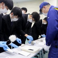 船橋東署、捜査１日体験会　公務員志望の学生
