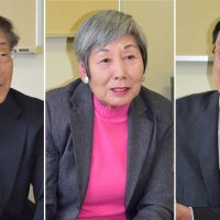 一宮町長選立候補者の横顔　（右から届け出順）