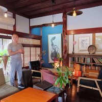敷地内の湧き水が自慢　アート似合う空間手作り　このいかふぇ（市原市）【古風を個性に　房総リノベカフェ】（３）