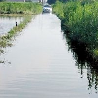 道路冠水警戒を　大雨時無理せず引き返して　タイヤ半分の水位「危険」　ＪＡＦ千葉支部