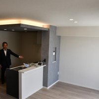 完成した子育て支援住宅の室内

