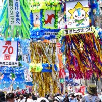 ７０回目の七夕まつり　開幕装飾鮮やか、高校生も参画　茂原で２８日まで