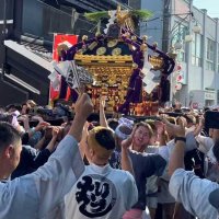 威勢良く「あんりゃあどした」　匝瑳・八重垣神社祇園祭