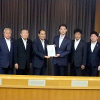 外房高規格道早期整備を　期成同盟会、熊谷知事に要望