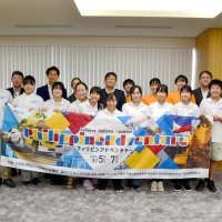 比・ケソン市訪問の中学生が活動報告　千葉市長に
