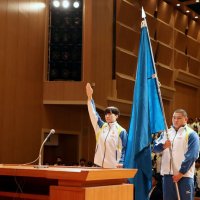 国スポ、千葉県選手団結団式　８大会連続入賞へ一丸