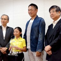 船橋・中野木小３年常住美結さん　ジュニアゴルフ初出場し世界一　２位に大差　好スコアで圧勝