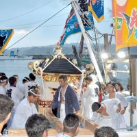 港町の心意気　みこし船渡御　勝浦大漁まつり閉幕