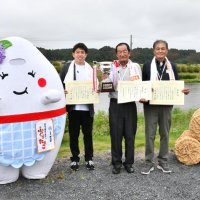 多古米ＧＰ林さん初Ｖ　１２度目挑戦で、連覇に決意