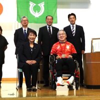 パリパラボッチャ団体「銅」　広瀬選手４度目、君津市民栄誉賞　「みんなの応援　思いつながった」