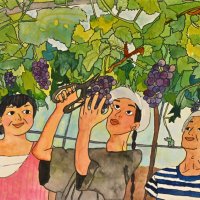 野田の木村さん　絵画展で特別賞　都美術館、１１日まで展示