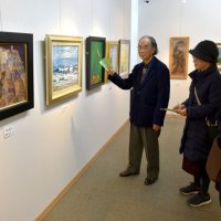 新春の訪れ告げる３６点　平成美術会が展覧会　千葉市中央区きぼーる