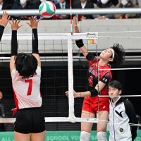 春の高校バレー開幕　習志野、女子競り勝ち　男子は初戦で涙
