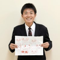 保護した男児から後日、感謝の絵が手紙と一緒に届けられた
