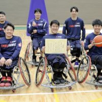 千葉ホークス準優勝　千葉市で車いすバスケ全国大会　絶対王者相手に健闘