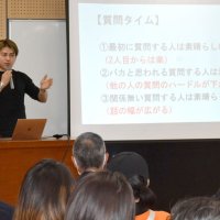 環境無関心で平和失う　いすみ　深刻化する気候危機訴え　活動家の谷口さん講演