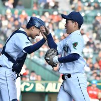 失点２度阻止　千葉黎明　篠原　第９７回選抜高校野球