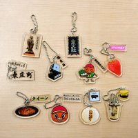 カプセルから町の名物　キーホルダー１０種類多彩に　東庄ご当地ガチャ第２弾