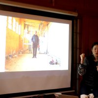続く衝突シリアの惨状語る　写真家・小松由佳さん我孫子で講演　「知る努力、関心持って」