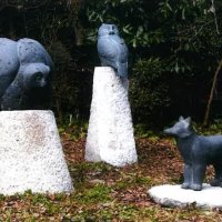 青木三四郎彫刻展