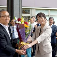 医療センター「３年目には着工」　船橋市長が選挙後初登庁