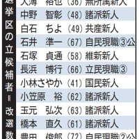 千葉選挙区、リードする候補者は？　千葉日報社・共同通信社が終盤情勢調査　【参院選ちば２０２５】