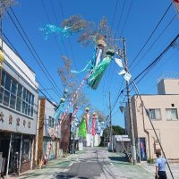 すでに気温が３５度に達して猛暑日となった茂原市内＝２４日