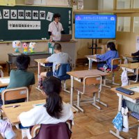 水循環の仕組み学ぶ　印西・船穂小４年生１１人　千葉県環境保全センターが特別教室
