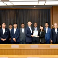 北千葉道の全線開通早期整備へ要望活動　沿線市が熊谷知事に