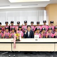 「全国も優勝するぞ」　千葉、女児選抜野球チーム