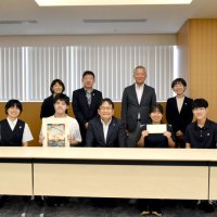 カナダ姉妹都市で「友情深め成長を」　千葉市役所で高校生抱負