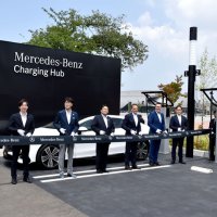 千葉公園にＥＶ急速充電器　ベンツ、市との協定一環
