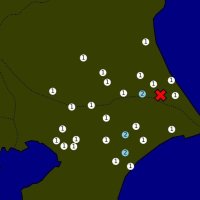 【速報】早朝に千葉、茨城で地震相次ぐ　震源は千葉県北東部　最大でＭ3.5