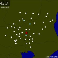 【速報】関東で地震　Ｍ３．７　埼玉、千葉、茨城、群馬、栃木で揺れ　震源は茨城県南部　地震が及んだ地域人口５２４万人