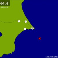 【速報】関東で地震　Ｍ4.4　震源は千葉県東方沖　地震が及んだ地域人口27万人