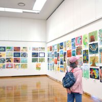自由な発想、個性競う　佐倉で幼小中図画書写展　１３日まで